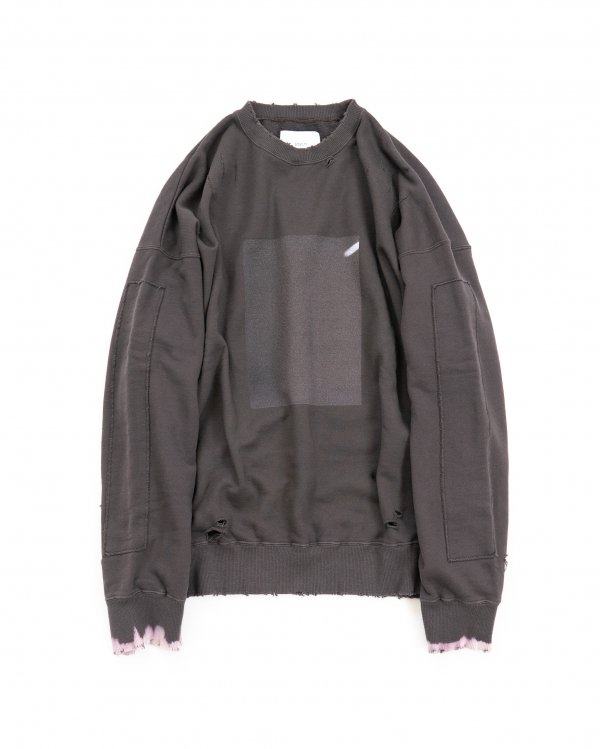 stein(シュタイン)/OVERSIZED REBUILD SWEAT LS/Grey khaki 通販 取り扱い-CONCRETE RIVER