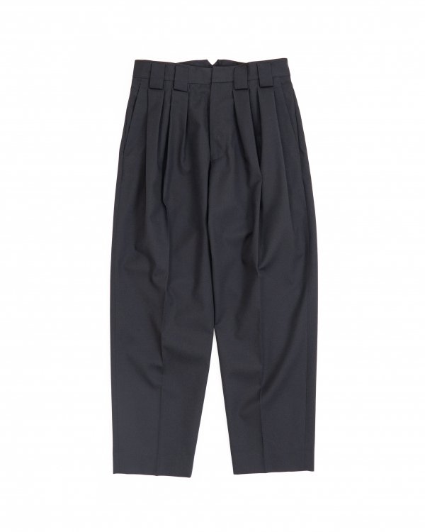stein(シュタイン)/DOUBLE WIDE TROUSERS/Black 通販 取り扱い-CONCRETE RIVER