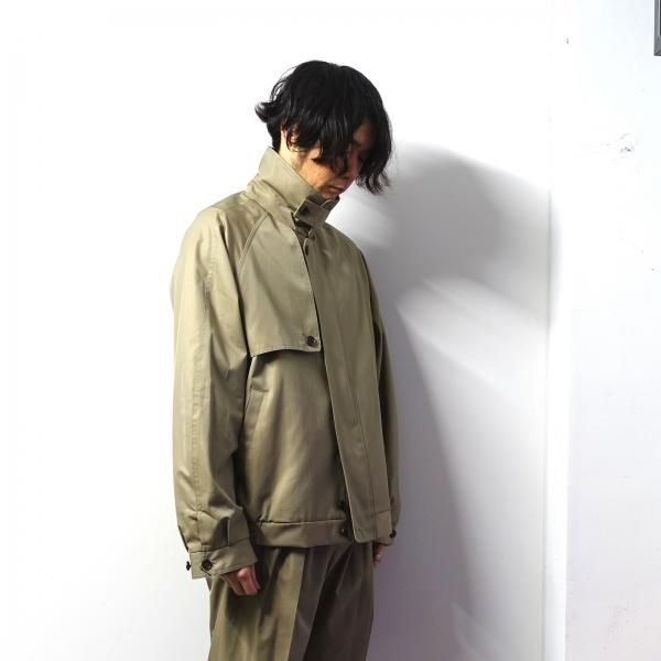 stein(シュタイン)/OVERSIZED HARRINGTON ZIP JACKET/Beige 通販