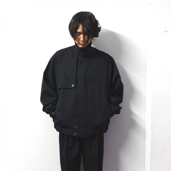 stein OVERSIZED HARRINGTON ZIP JACKETカラーBLACK - ブルゾン