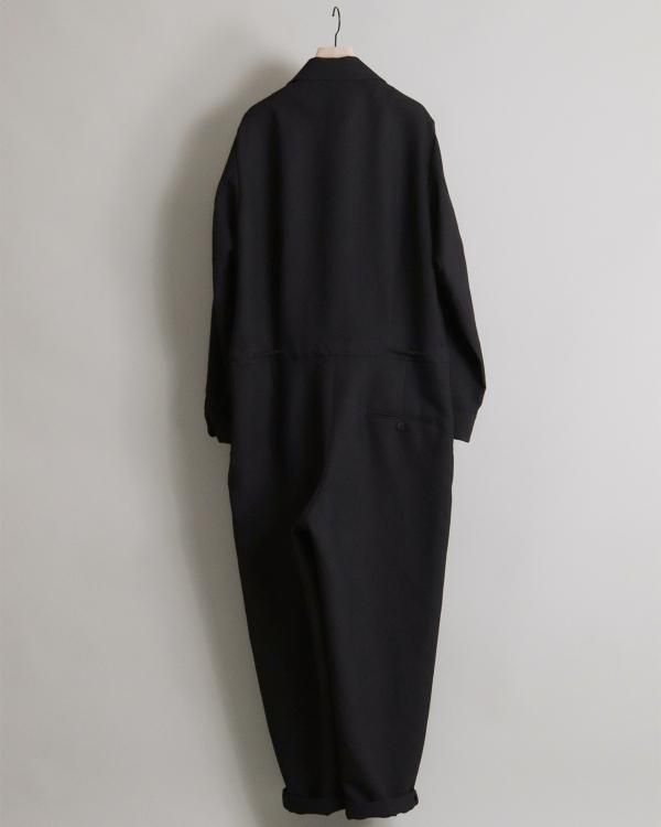 ETHOSENS JUMPSUITE IRON BLACK ジャンプスーツ 【公式通販】