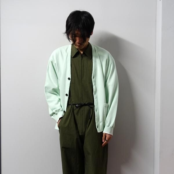 stein(シュタイン)/OVERSIZED REBUILD SWEAT CARDIGAN/Mint 通販