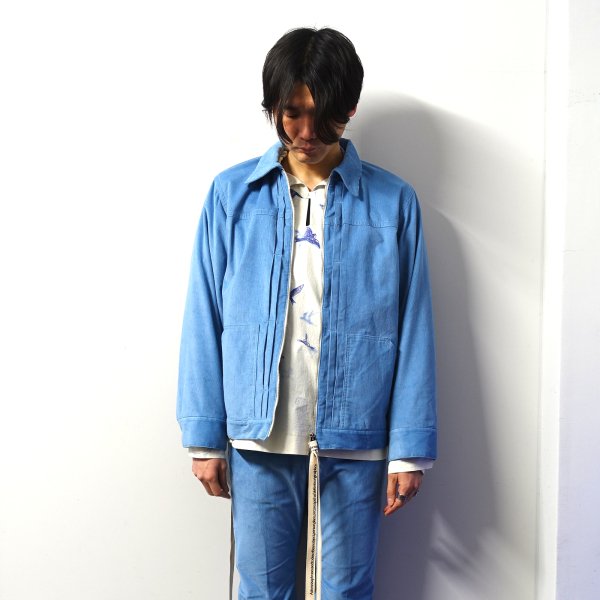 SHINYAKOZUKA(シンヤコズカ)/AS HIPSTER WAS/Dusty blue 通販 取り扱い 