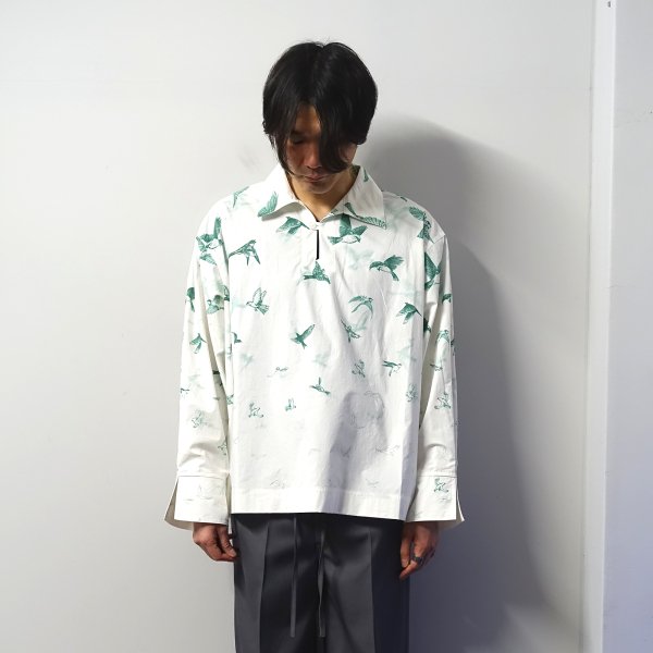 SHINYAKOZUKA(シンヤコズカ)/HIS FRENCH SMOCK/Forest 通販 取り扱い 