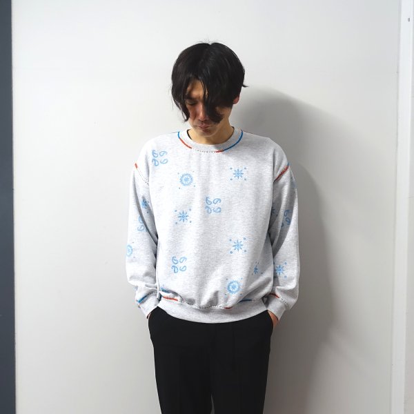 URU(ウル)/CREW NECK SWEAT/H.Gray-2 通販 取り扱い-CONCRETE RIVER