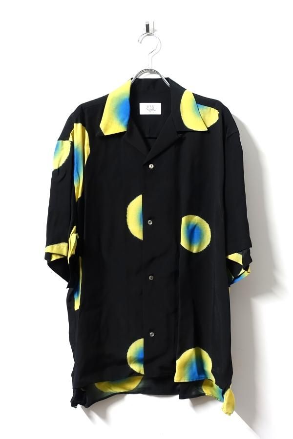 URU(ウル)/OPEN COLLAR SHORT SLEEVE SHIRTS TYPE A/Black 通販