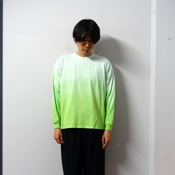 <img class='new_mark_img1' src='https://img.shop-pro.jp/img/new/icons13.gif' style='border:none;display:inline;margin:0px;padding:0px;width:auto;' />URU(ウル)/LONG SLEEVE TEE/L.Green