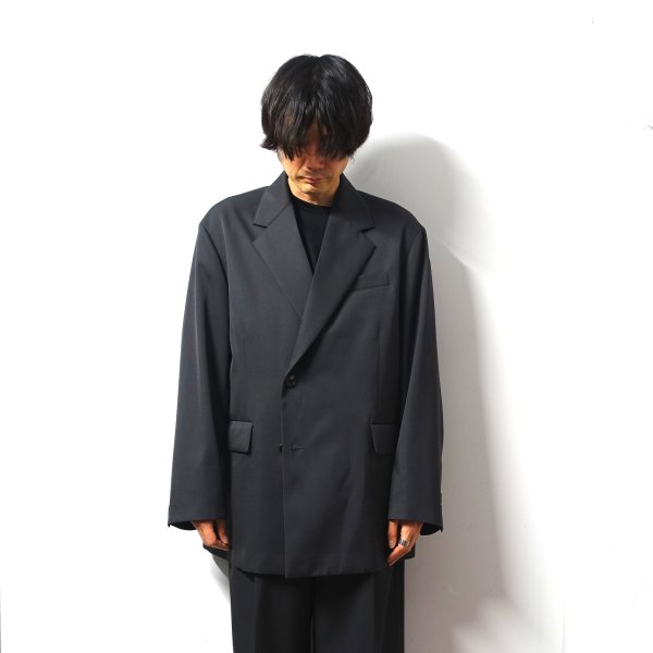 stein(シュタイン)/OVERSIZED DOUBLE BREASTED LONG TAILORED JACKET/Dark charcoal　 通販 取り扱い-CONCRETE RIVER