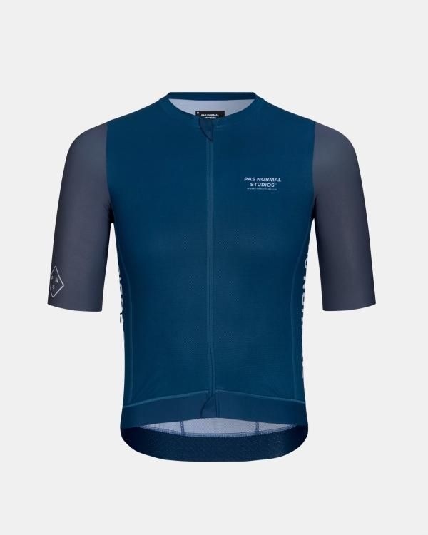 PAS NORMAL STUDIOS(パスノーマルスタジオ)/Men's Solitude Midsummer Jersey/Deep blue　通販  取り扱い-CONCRETE RIVER