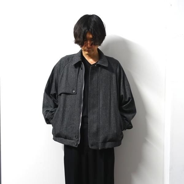 【stein】OVERSIZED HARRINGTON ZIP JACKET内ポケットも左右に付きます