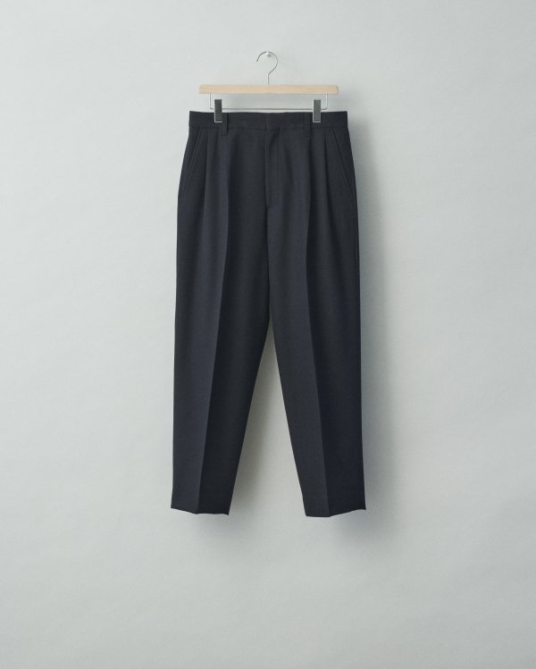 stein(シュタイン)/EX WIDE TAPERED TROUSERS/Dark navy　通販 取り扱い-CONCRETE RIVER