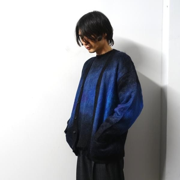 stein(シュタイン)/GRADATION MOHAIR CARDIGAN/Black 通販 取り扱い 