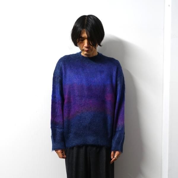 stein(シュタイン)/OVERSIZED GRADATION MOHAIR LS/Purple 通販