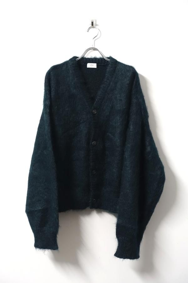 stein(シュタイン)/GRADATION MOHAIR CARDIGAN/Purple 通販 取り扱い