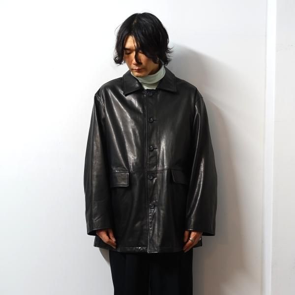 Stein Leather Car Jacket 23SS - アウター