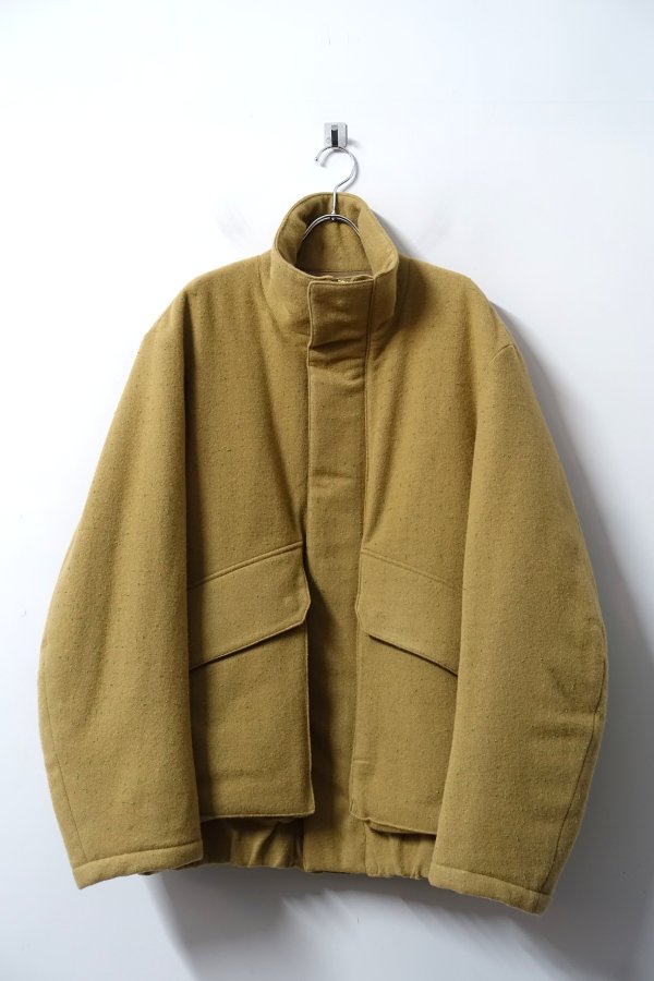 URU(ウル)/ZIP UP BLOUSON/Camel 通販 取り扱い-CONCRETE RIVER