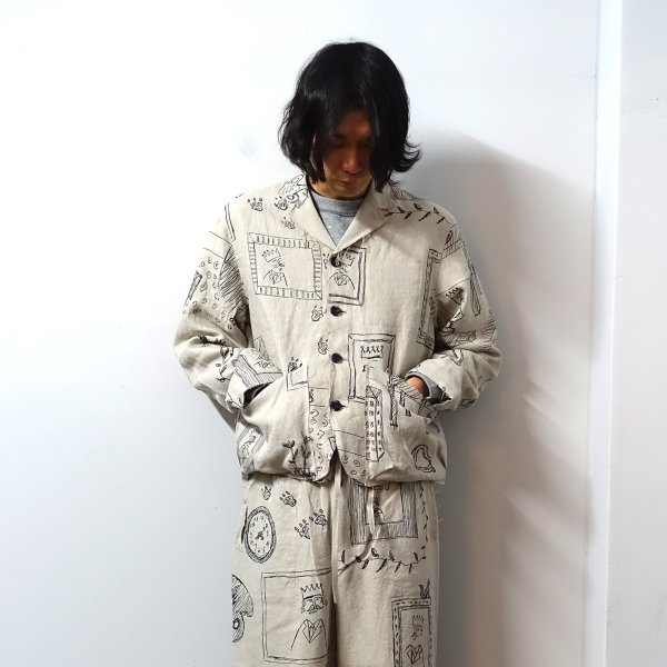 SHINYAKOZUKA(シンヤコヅカ)/SILLY SACK COAT/Scribble 通販 取り扱い 