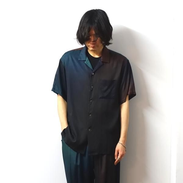 23度着用クリーニング済みですstein oversized open color ss shirt