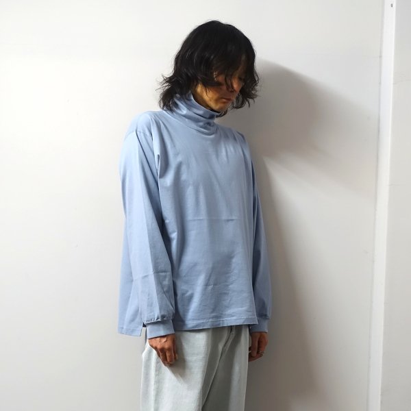 URU(ウル)/HIGH NECK L/S TEE/Sax 通販 取り扱い-CONCRETE RIVER