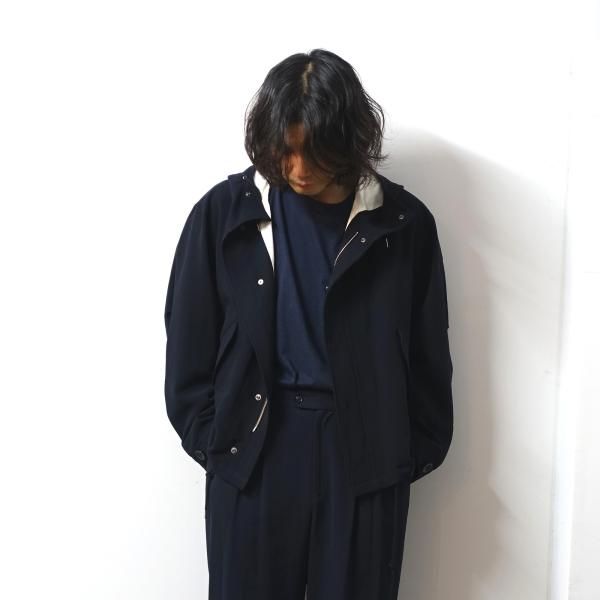 URU(ウル)/SHORT MODS COAT/D.Navy 通販 取り扱い-CONCRETE RIVER