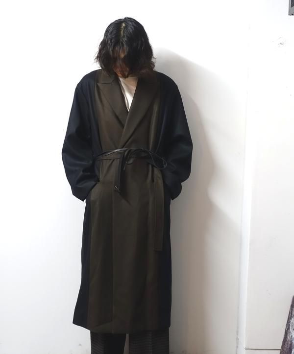 stein Oversized Contrast Trench Coat - トレンチコート