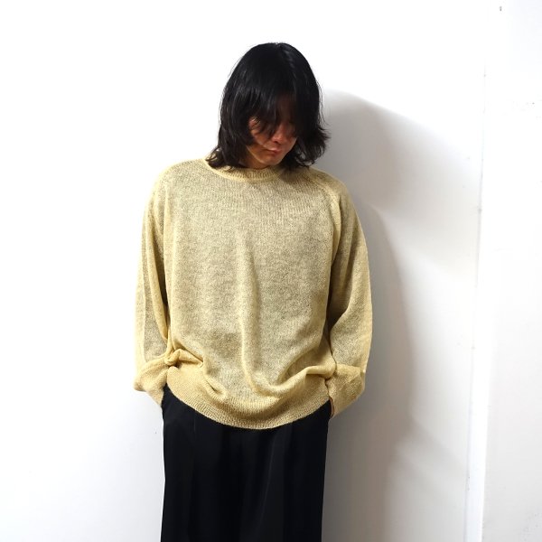 <img class='new_mark_img1' src='https://img.shop-pro.jp/img/new/icons13.gif' style='border:none;display:inline;margin:0px;padding:0px;width:auto;' />URU(ウル)/CREW NECK KNIT/BEIGE