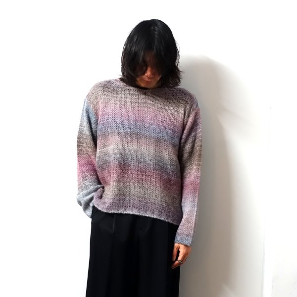 <img class='new_mark_img1' src='https://img.shop-pro.jp/img/new/icons13.gif' style='border:none;display:inline;margin:0px;padding:0px;width:auto;' />URU()/CREW NECK KNIT/GRAYPINK