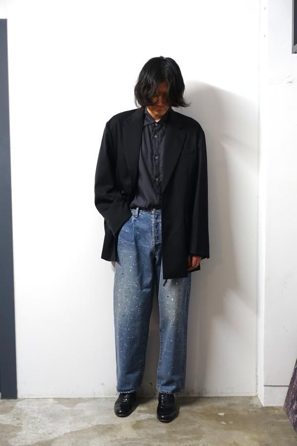 ssstein(シュタイン)/VINTAGE REPRODUCTION SPLASHED DENIM