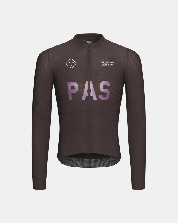 PAS NORMAL STUDIOS(パスノーマルスタジオ)/PAS Mechanism Pro Long Sleeve Jersey/Dark  Red 通販 取り扱い-CONCRETE RIVER