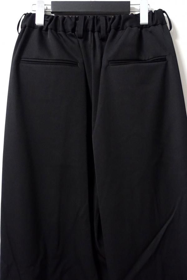 stein】EXTRA WIDE TROUSERS - BLACK | 公式通販サイト session