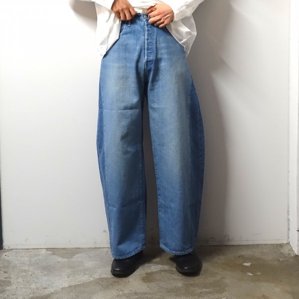 ssstein(シュタイン)/DEFORMATION WIDE DENIM JEANS/INDIGO 通販 取り扱い-CONCRETE RIVER