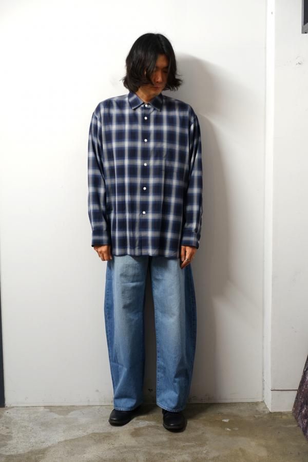 パンツ stein24aw DEFORMATION WIDE DENIM JEANS stein シュタイン ssstein 24AW DEFORMATION WIDE DENIM JEANS