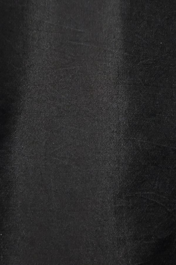 ssstein(シュタイン)/SILK NYLON SKIPPER SHIRT/BLACK 通販