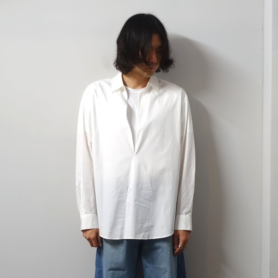<img class='new_mark_img1' src='https://img.shop-pro.jp/img/new/icons13.gif' style='border:none;display:inline;margin:0px;padding:0px;width:auto;' />ssstein(奿)/OVERSIZED SKIPPER SHIRT/OFF