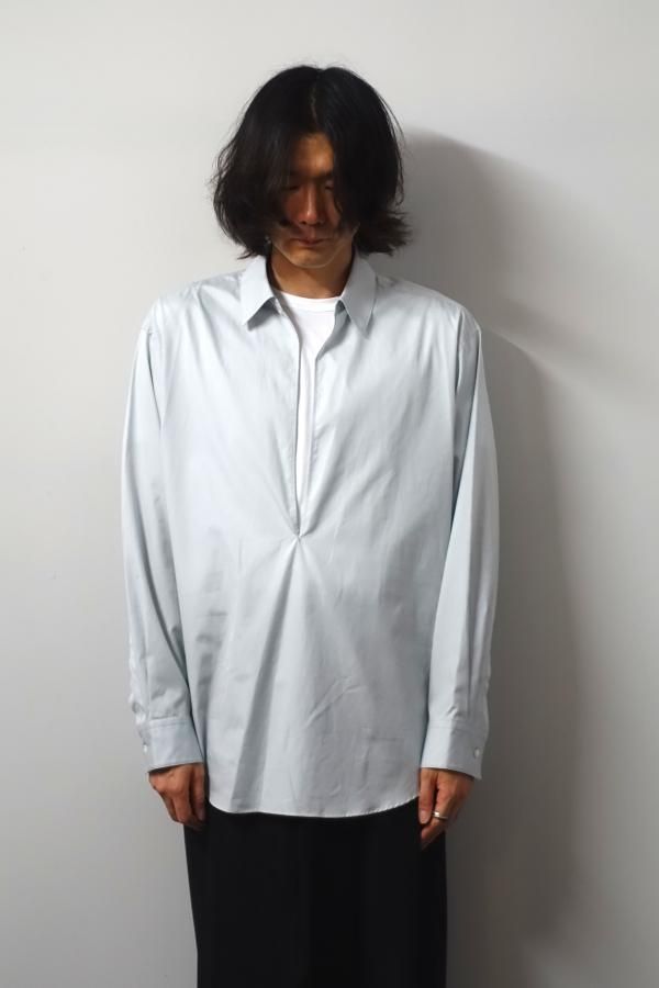ssstein(シュタイン)/OVERSIZED SKIPPER SHIRT/OFF GREY 通販