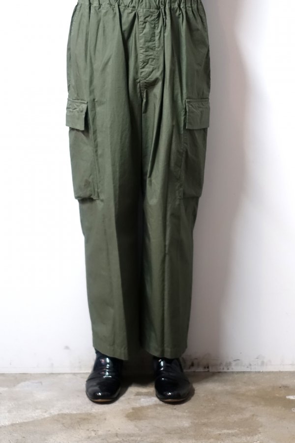 URU(ウル)/EASY PANTS/OLIVE 通販 取り扱い-CONCRETE RIVER