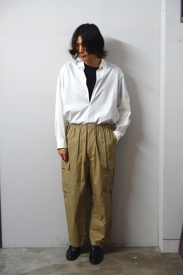 URU(ウル)/EASY PANTS/BEIGE 通販 取り扱い-CONCRETE RIVER