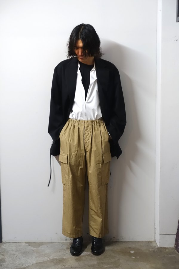 URU(ウル)/EASY PANTS/BEIGE 通販 取り扱い-CONCRETE RIVER