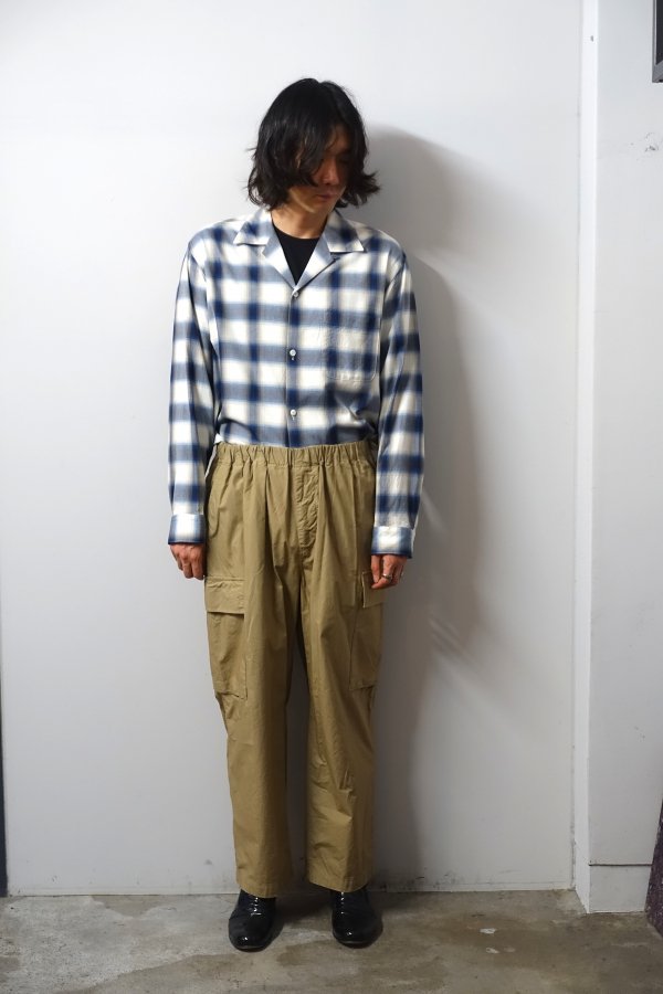 URU(ウル)/EASY PANTS/BEIGE 通販 取り扱い-CONCRETE RIVER