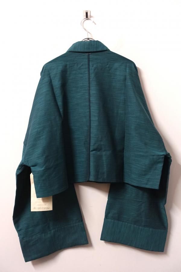 SHINYAKOZUKA(シンヤコズカ)/CROPPED GIANT SHIRT/POOL GREEN SHINYAKOZUKA(シンヤコズカ)/CROPPED GIANT SHIRT/POOL GREEN