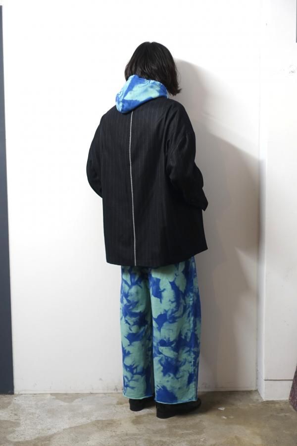 SHINYAKOZUKA(シンヤコズカ)/OVERDYED DIVING HOOD/UNDER WATER