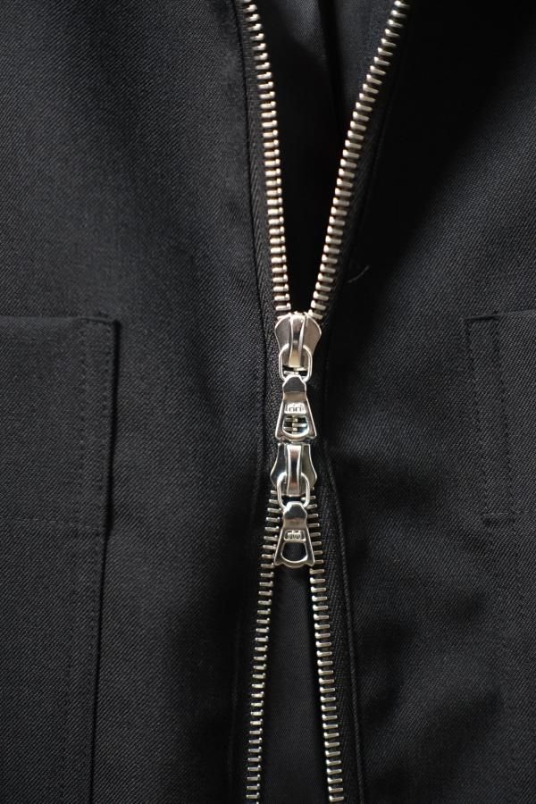 ジャケット・アウター Late 40s 50s bebop drizzler ssstein(シュタイン)/DRIZZLER ZIP UP JACKET/BLACK 通販