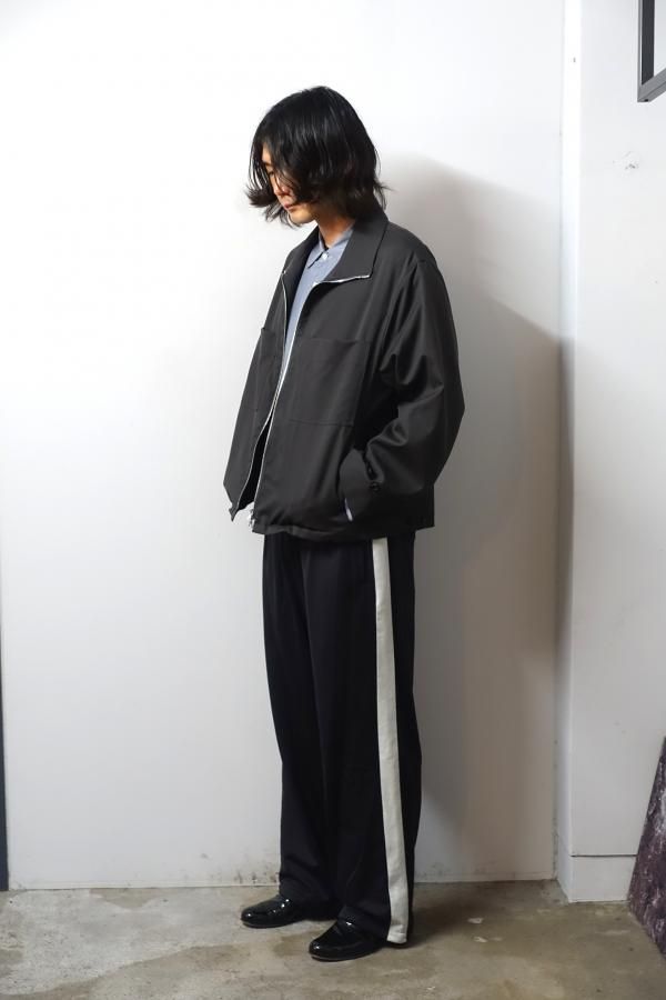 ssstein(シュタイン)/DRIZZLER ZIP UP JACKET/GREY KHAKI 通販
