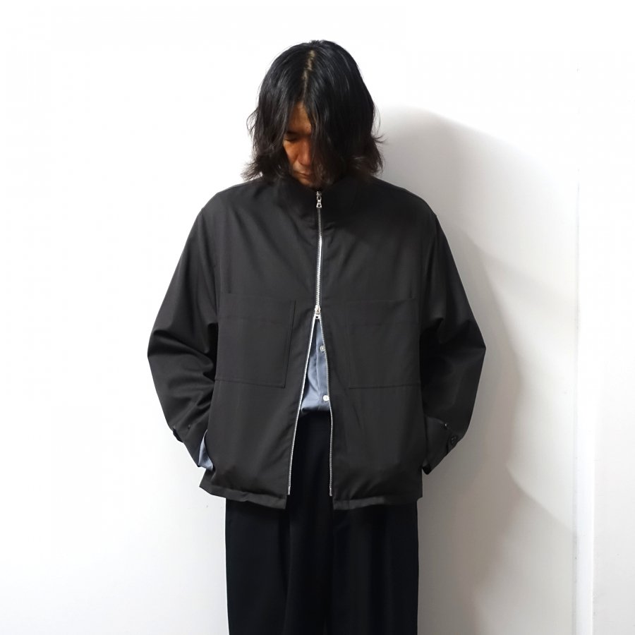 ssstein(奿)/DRIZZLER ZIP UP JACKET/GREY KHAKI