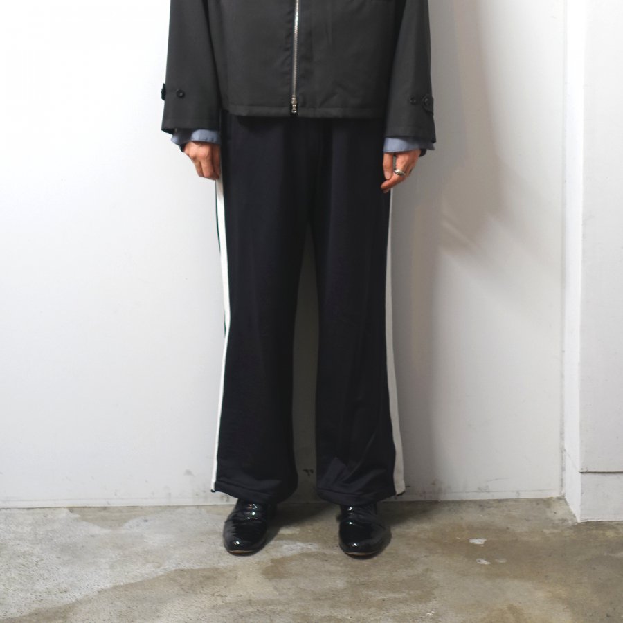 ssstein(奿)/NYLON JERSEY TRACK TROUSERS/DARK NAVY