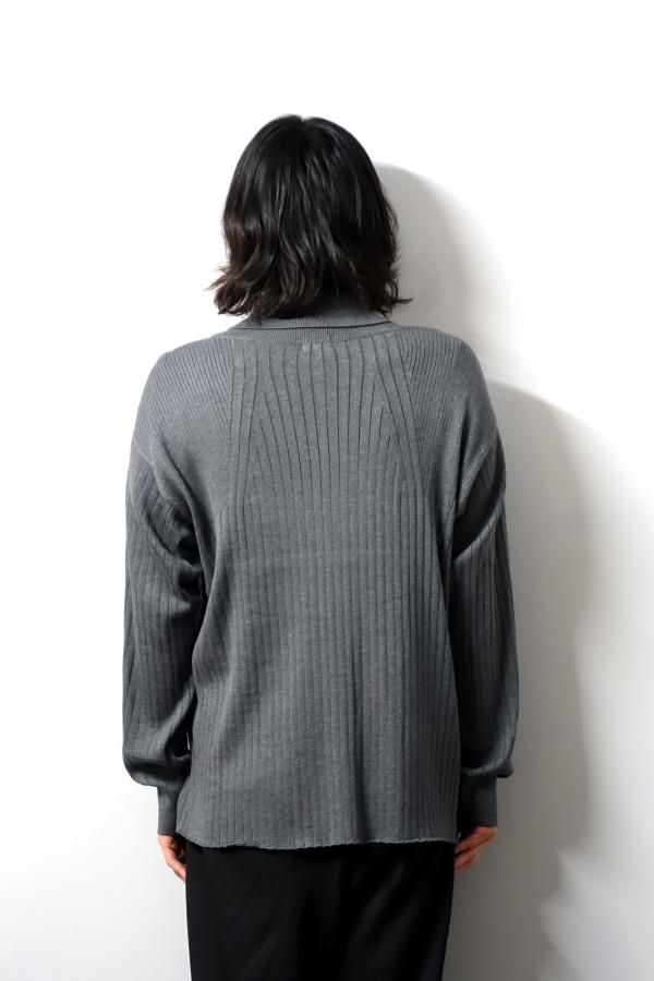 URU(ウル)/CREW NECK KNIT/WHITE 通販 取り扱い-CONCRETE RIVER