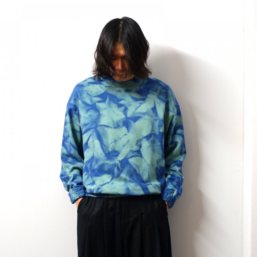 SHINYAKOZUKA(䥳ť)/OVERDYED CREW NECK/UNDER WATER