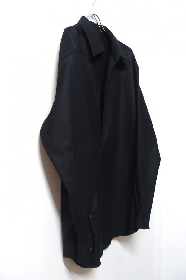 ssstein(シュタイン)/OVERSIZED SKIPPER SHIRT/BLACK 通販