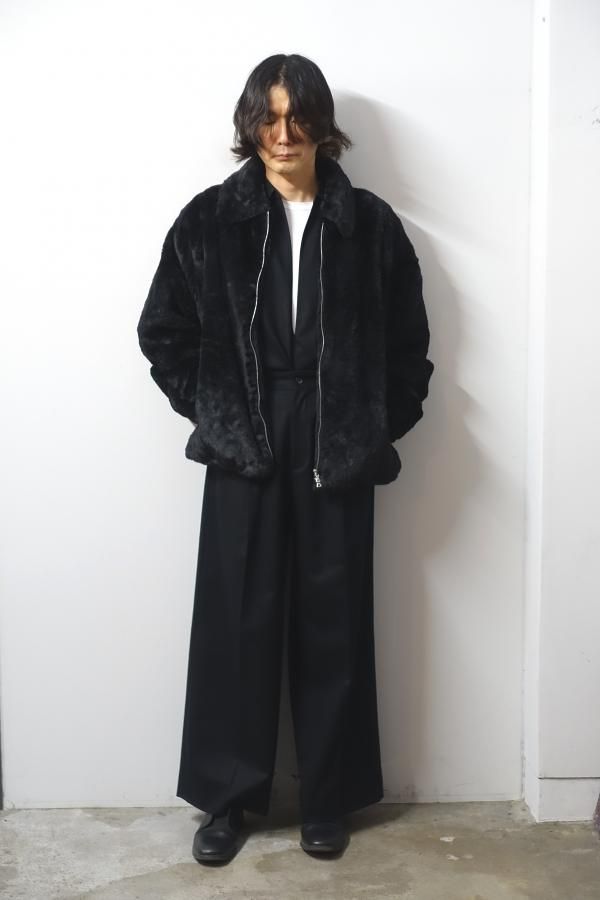 ssstein / シュタイン】ACRYLIC FUR JACKET - BLACK | 公式通販