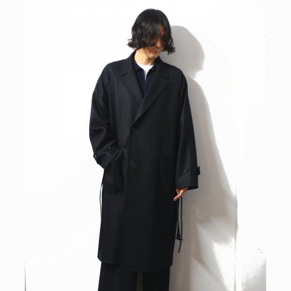 ssstein(シュタイン)/OVERSIZED POCKET COAT/BLACK 通販 取り扱い-CONCRETE RIVER